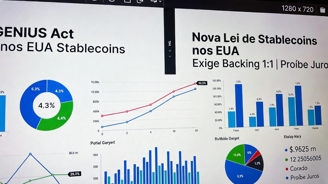 GENIUS Act: Nova Lei de Stablecoins nos EUA Exige Backing 1:1 e Proíbe Juros