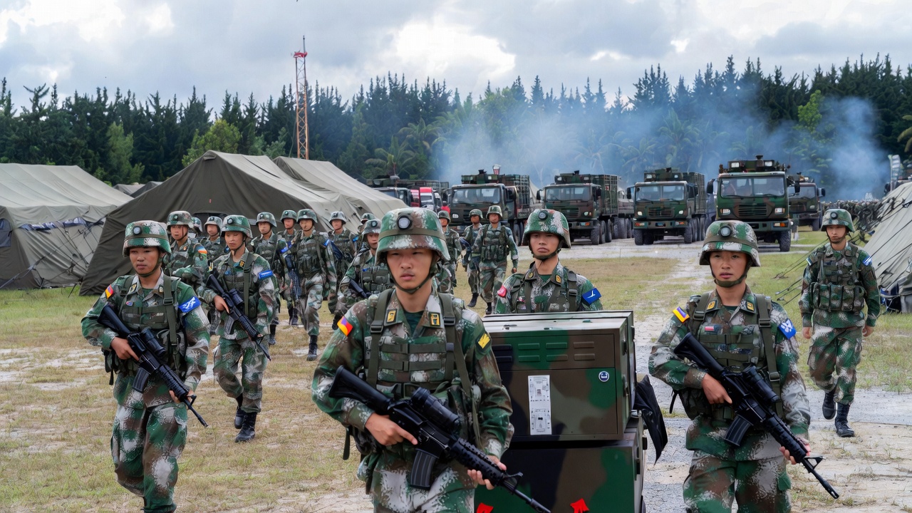 China-Taiwan: Exercícios Militares Aumentam Tensões no Estreito