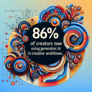 86% dos Criadores Já Usam IA Generativa em Workflows Criativos
