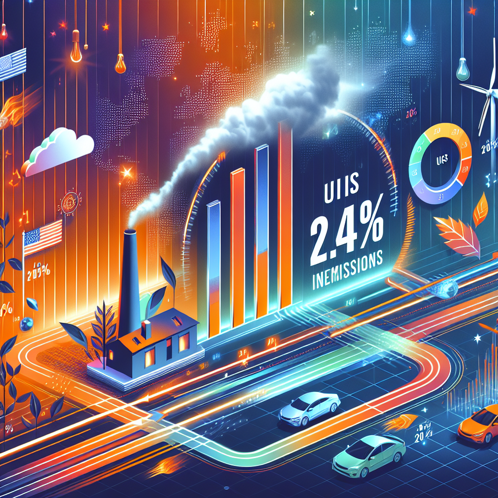 Emissões dos EUA Sobem 2,4% em 2025 Após Anos de Queda