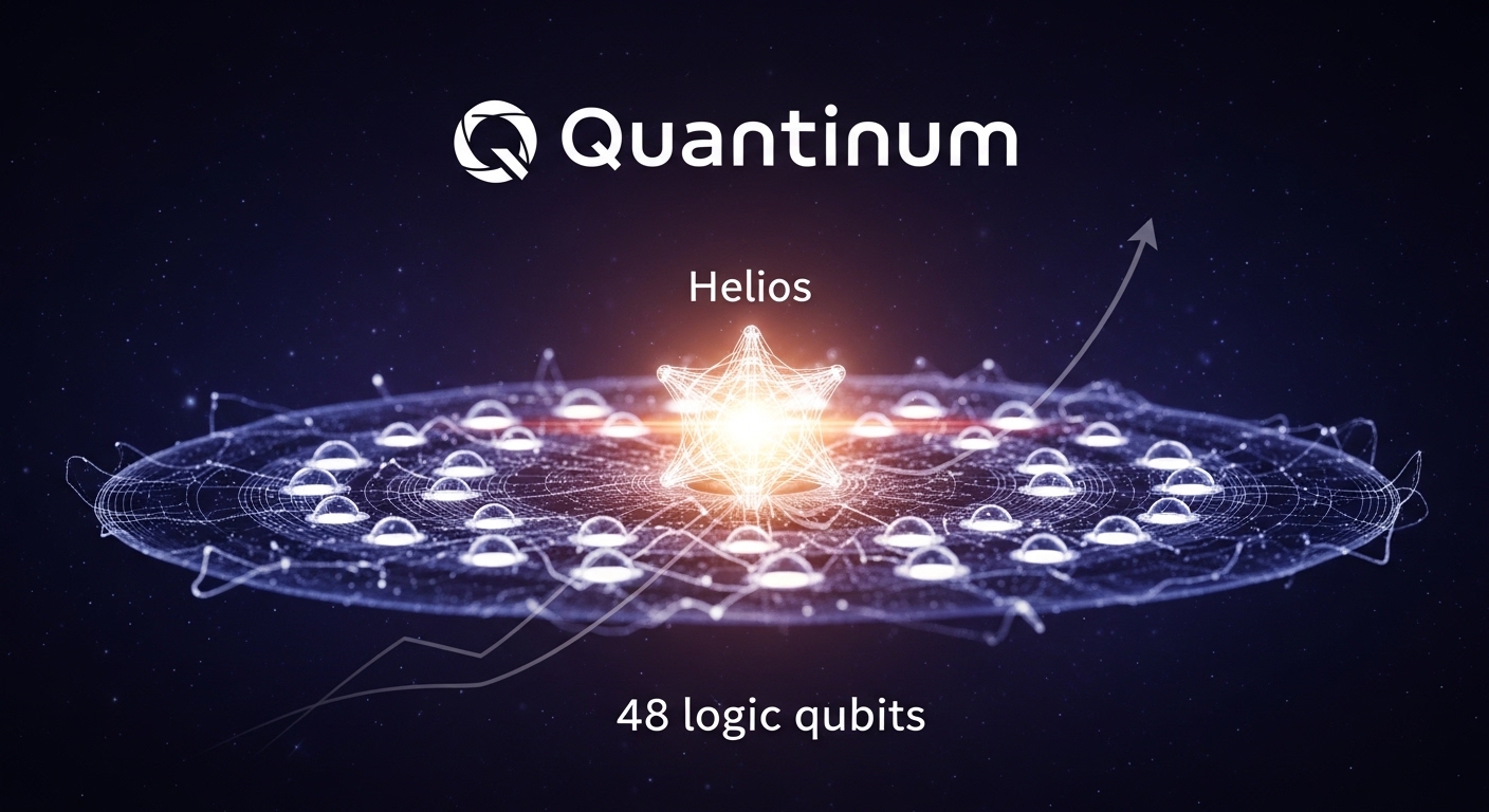 Quantinuum prepara IPO e lança Helios com 48 qubits lógicos
