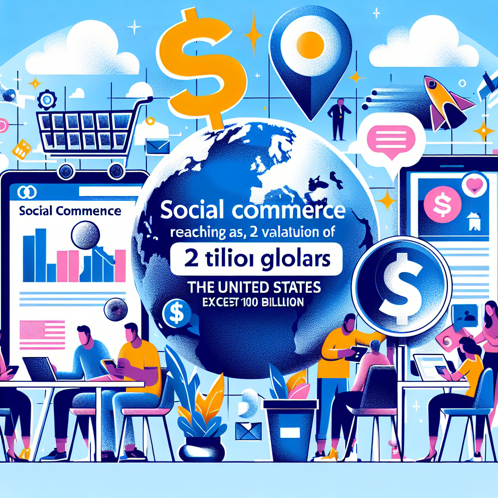 Social Commerce Projeta US$ 2 Trilhões Globalmente em 2026, com EUA Superando US$ 100 Bilhões