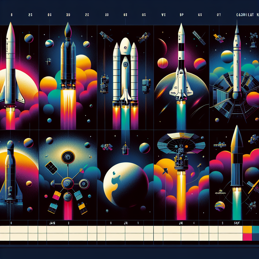 SpaceX: 8 Lançamentos em Janeiro Incluindo Missão Classificada NROL-105