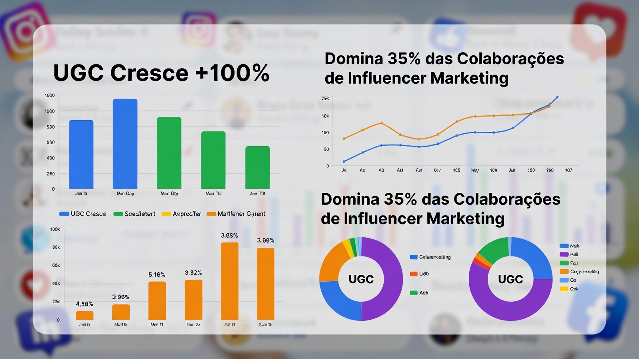 UGC Cresce +100% e Domina 35% das Colaborações de Influencer Marketing
