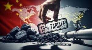 China impõe tarifas de 15% sobre carvão e gás americano e amplia retaliação