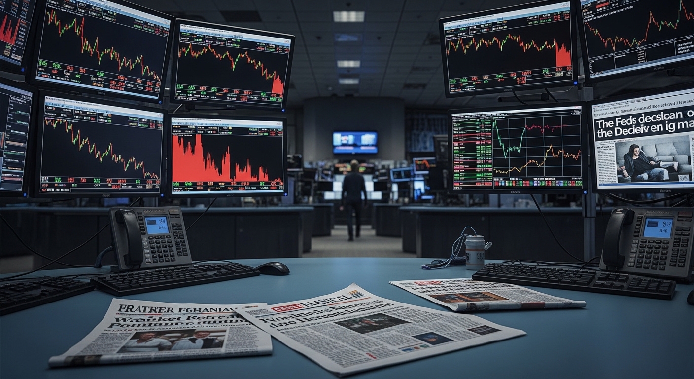 Mercados recuam com tech em baixa mesmo após Fed ficar em compasso de espera